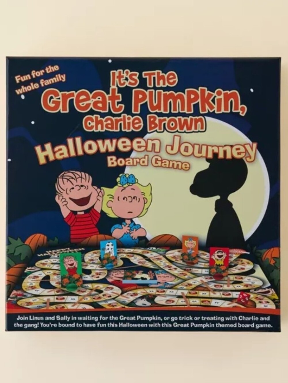 It's The Great Pumpkin, Charlie Brown Halloween Journey Board Game 2020 Peanuts